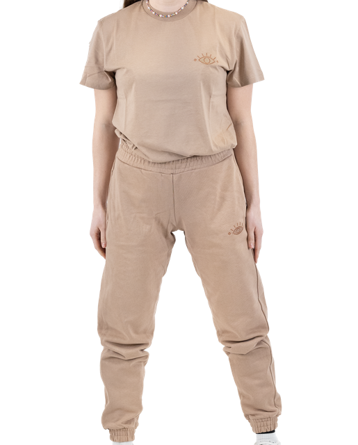 TRACK PANTS - RANYA TAUPE